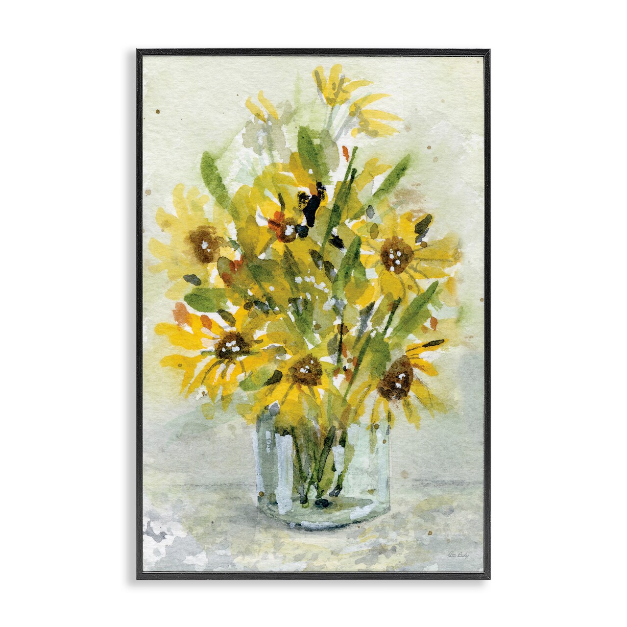 Stupell Industries Sun Flowers & Daisy Bouquet Framed Giclee, design by Patti Bishop